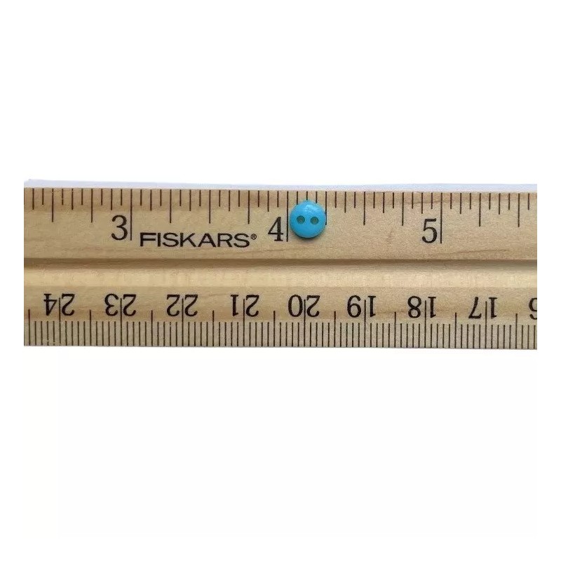 Shelly's Buttons and More Tiny Round Green Buttons - 1/4"