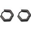 Titanium steel Hexagon Geometrical Shape Classic Simple Plain Hoop Earrings