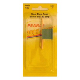 Pearl PWN660 40A Slow Blow Fuse Screw Fit