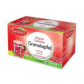 Selen Melograno turco originale, 20 Individually Wrapped Tea Bags - 44 g