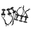 6Pcs Surf Board Leash Leg Rope Plug Nylon Plastic Surf