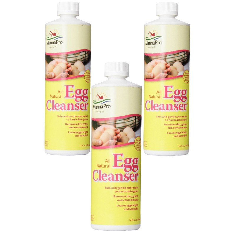 Manna Pro All Natural Egg Cleanser 16 fl. oz. (3