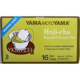 Yamamotoyama  Green Tea Jasmine Oolong Genmaicha Hojicha      - Hoji-cha  (1 Box)