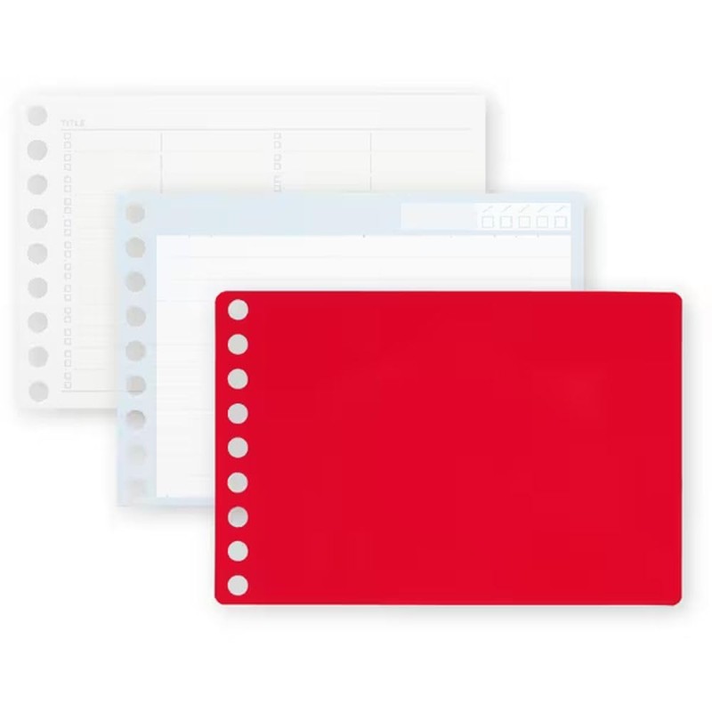 Maruman Loose Leaf Mini Smart Review Memorization Sheet + 2