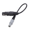 Aviation Headset Adapter 6pin LEMO to 5pin XLR High Density