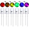 EBOOT 100 Pieces Clear LED Light Emitting Diodes Bulb LED