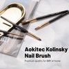 Acrylic Brush for Nails Aokitec 100% Sable Kolinsky Nail Brush