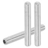 PATIKIL 10 Pcs Hex Socket Grub Screw, M5x40mm Flat Point