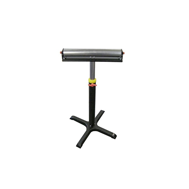 Oasis Machinery T2273 Heavy-Duty Adjustable Single Roller Stand