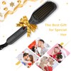 Hair Straightener Brush, Ionic Hair Straightener Comb for Home Salon,