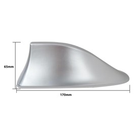 New Silver Shark Fin Roof Car Antenna Radio FM/AM Antena Cover for 2017 Hyundai Sonata Ultimate 2.0T Sedan 4-Door 2.0L 1998CC 122Cu. in. l4 Gas DOHC Turbocharged