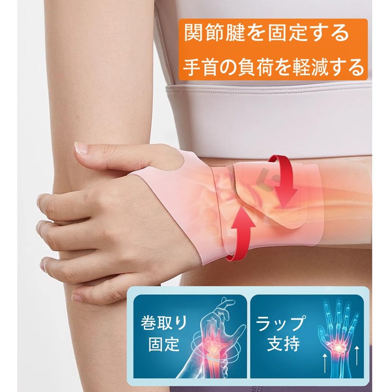 Wrist Support, Ultra Thin 0.03 inch (0.99 mm), Tendon Sheath,