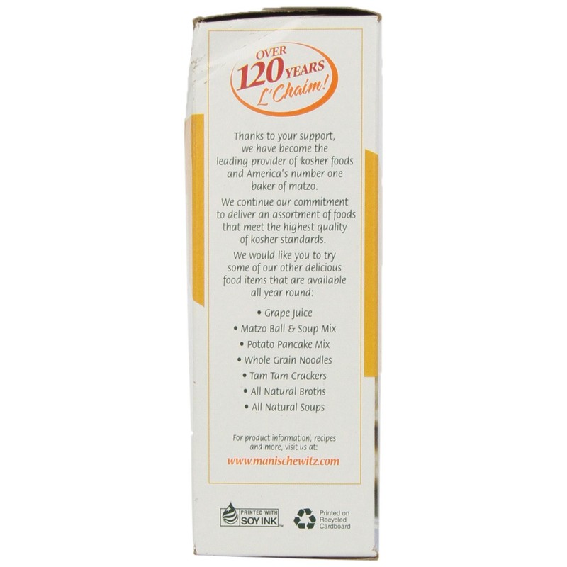 Manischewitz Egg Matzo, 12 oz