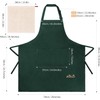 Viedouce 2-Pack of Waterproof Cooking Aprons with Pockets, Adjustable Kitchen