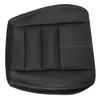 FZJDSD Black Driver & Passenger Side Bottom Leather Seat Cover