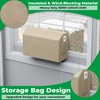 Forestchill 2 Pcs Window Air Conditioner Cover for U-shaped Window