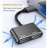 USB to HDMI Adapter for 2 Monitors, USB 3.0 to