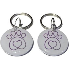 PetQuality Compatible/Replacement for Petsafe SmartDoor Connected Microchip RFID Collar Tags Disc Key (Pack of 2) ZAC19-17682, ZAC19-17683, ZAC19-17240