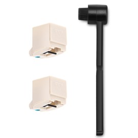 2Pcs ATN3600L Diamond Record Player Needles Replacemen with Stylus Cleaning Brush, Replacement Stylus Compatible with AT-LP60X, AT-LP60XBT, AT-LP60XBT-USB Record Player