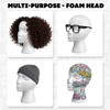 11" 3 Pcs Wig Head - Tall Female Foam Mannequin