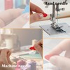 HJZHII 60Pcs Plastic Needle Threaders, Gourd Shaped Sewing Needle Threader