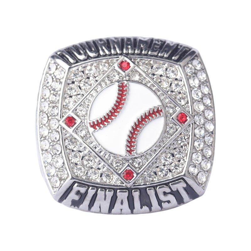 TOPSPORTSJEWELRY 12 pcs Pack Gold Champions Silver Finalist Baseball Championship