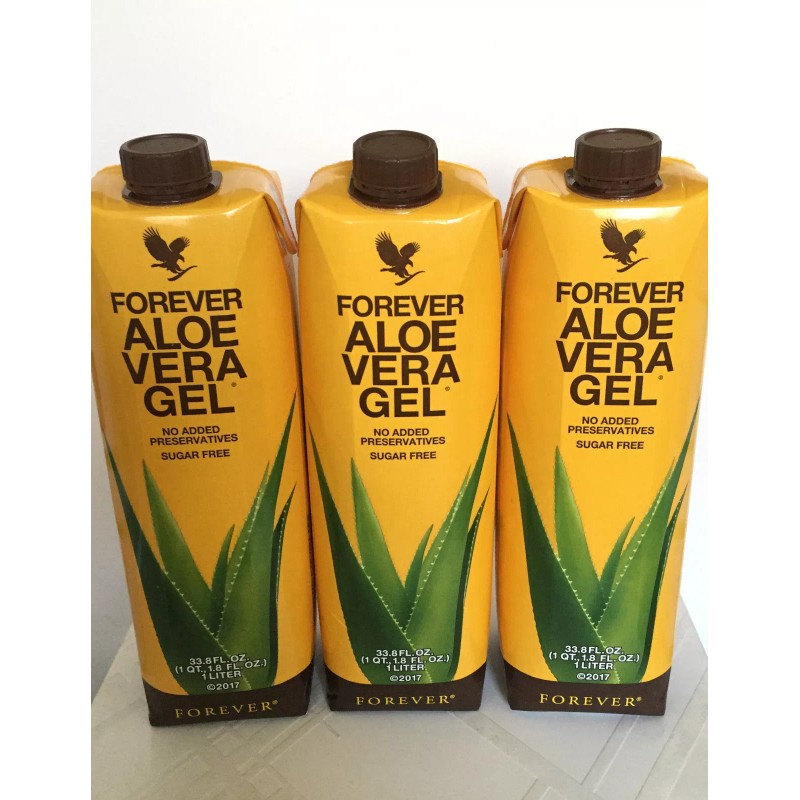 Forever Living 3 bottles FOREVER LIVING ALOE VERA GEL STABILIZED
