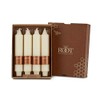 Root Candles 4-Count Unscented Dinner Candles Dripless Beeswax Enhanced Timberline™