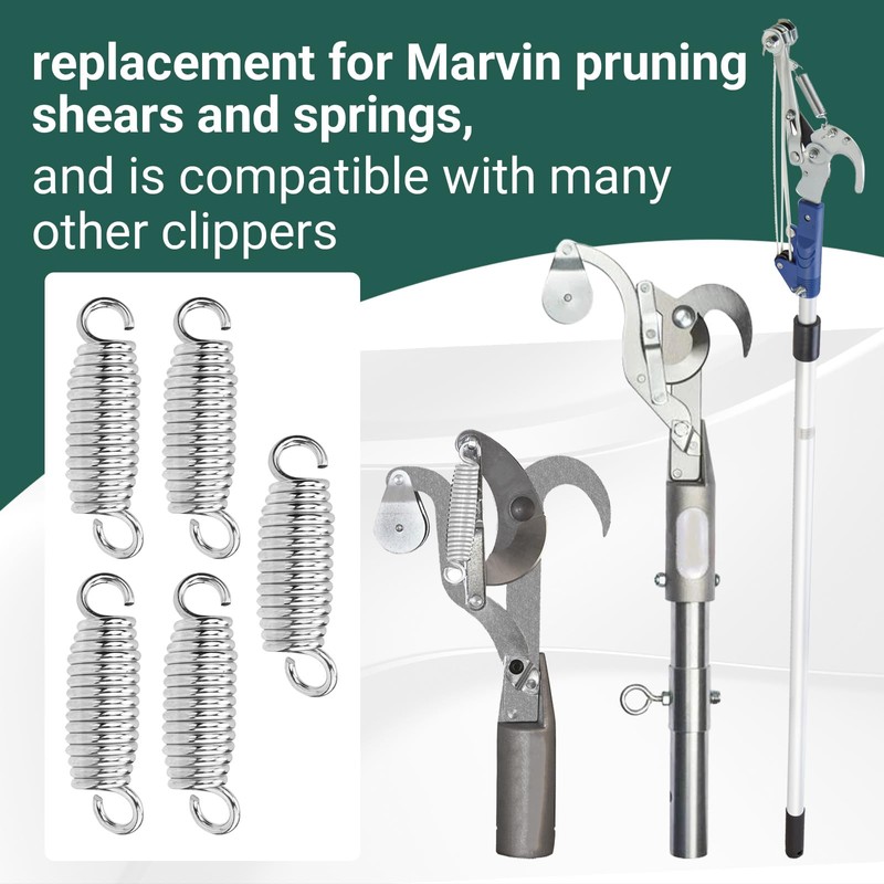 Shuisen Z104 Pole Pruner Replacement Spring Compatible with Marvin PH4