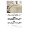 ED Luxury 400 Thread Count Duvet Cover Set | 100%