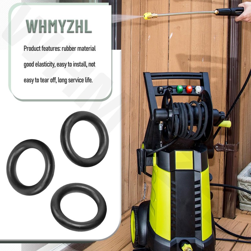 SPX3000-ORING SPX3000 Pressure Washer Replacement O-Rings for Sun Joe SPX4001,