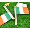 Lebei Ireland Irish Stick Flag Small Mini Handheld 4x6 Inch