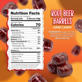 Root Beer Barrels | 2-Pound Bag | Classic Hard Candy | Individually Wrapped