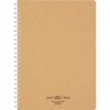 Kokuyo Notebook, Soft Ring Notebook, Natural, 80 Sheets, A5, A