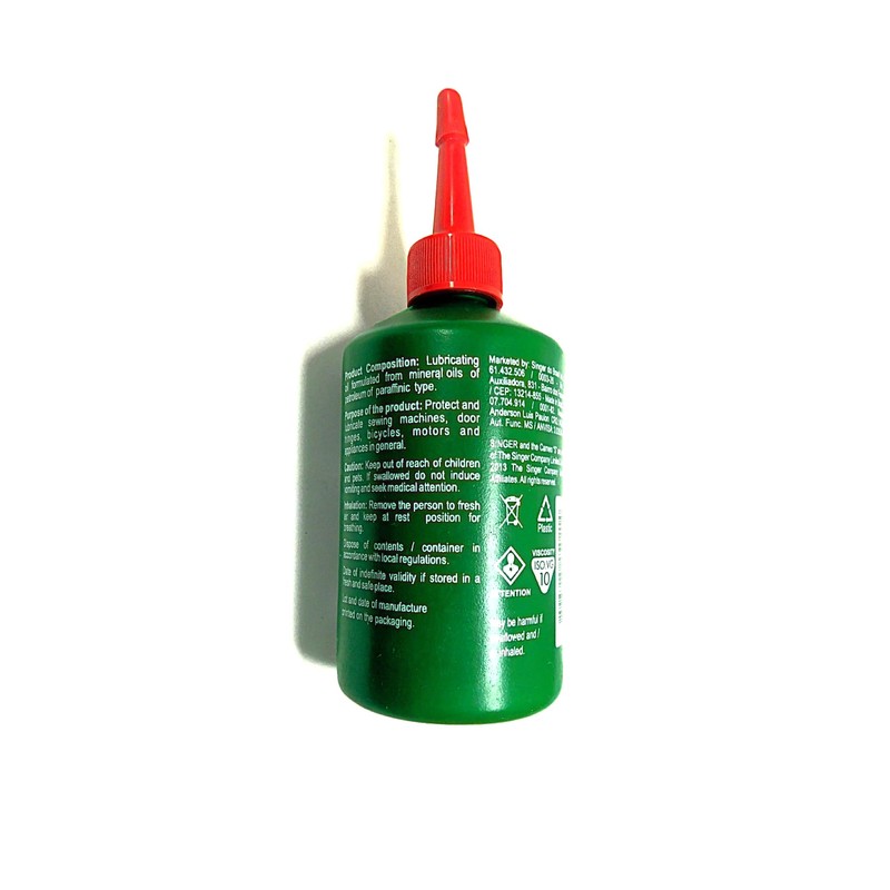 2 Singer All Purpose Sewing Machine Oil, 7.6 Fluid Ounces