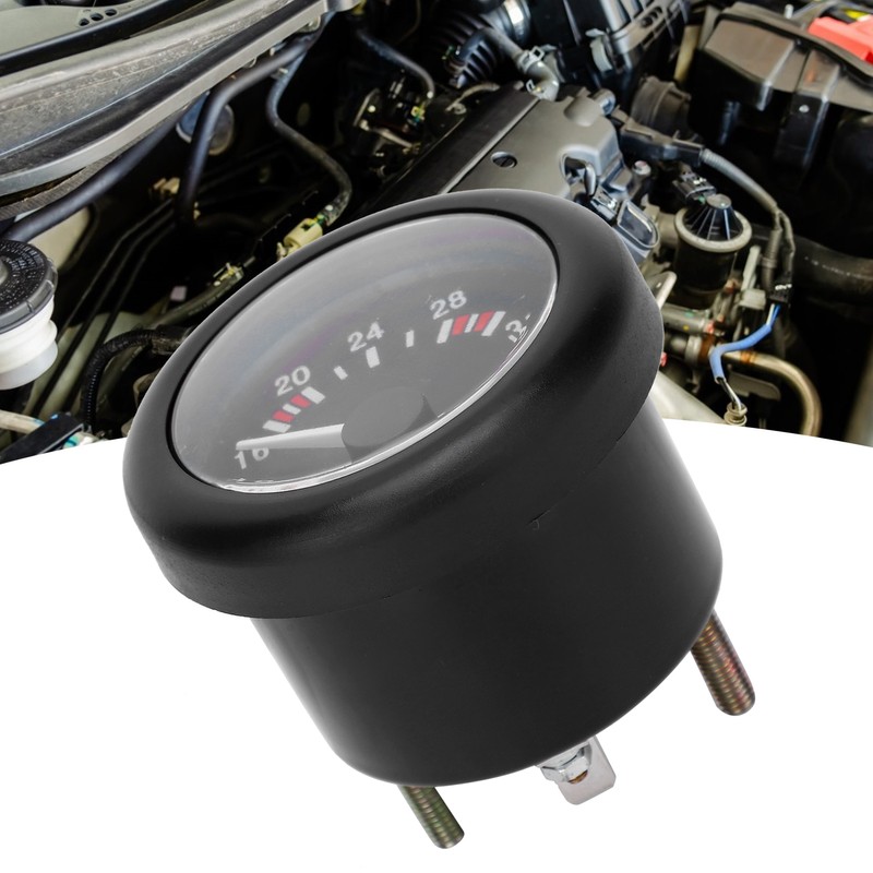 Battery Voltmeter Digital Pointer Unit Voltage Gauge Mechanical Manometer DC