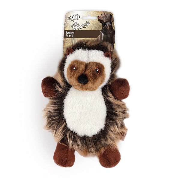 ALL FOR PAWS Omer Hedgehog Dog Toy, Realistic Wildlife Appearance,