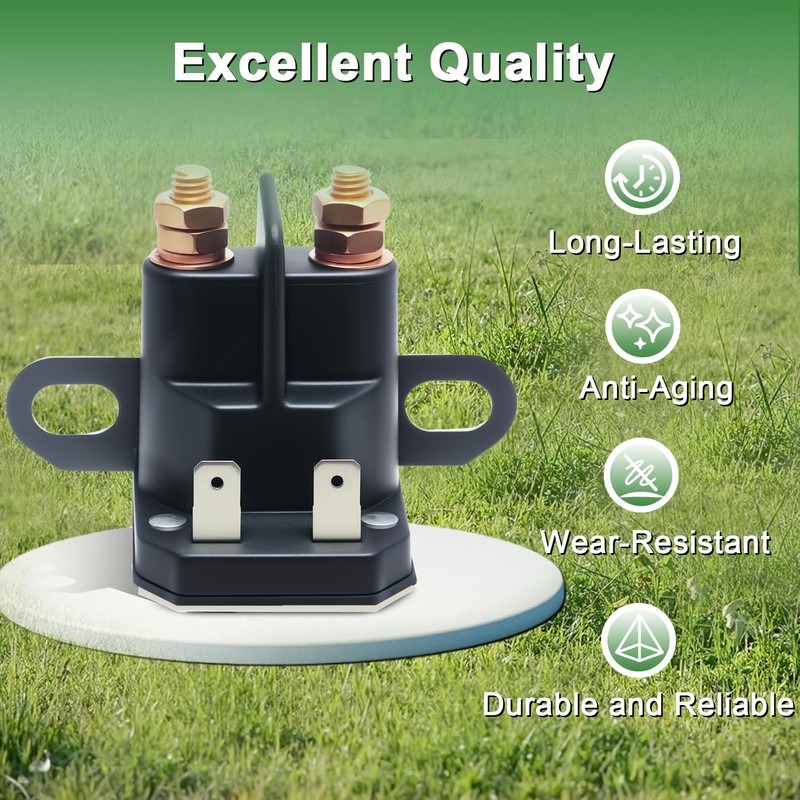 SDRZJX Starter Solenoid Compatible with Hustler Turf Equipment Including Dash