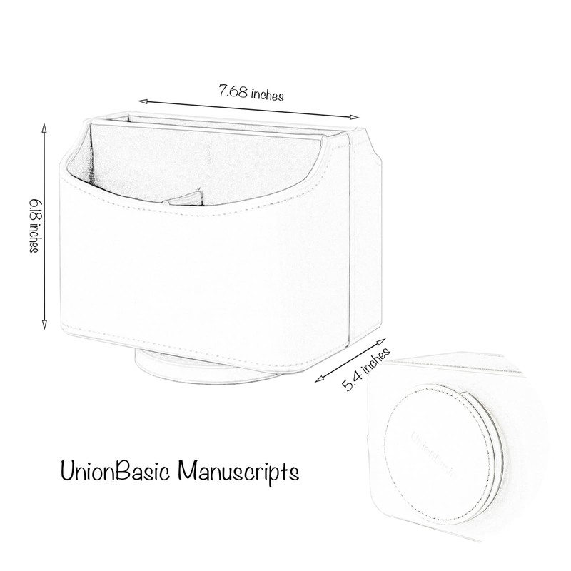 UnionBasic Rotating Desk Organizer, 360 Degree Desk Spinning Caddy, Desktop