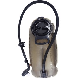 Seibertron 2.5 Liter Large Opening Water Bladder Hydration Pack Bladder BPA-Free TPU Material 2 Years Warranty Brown