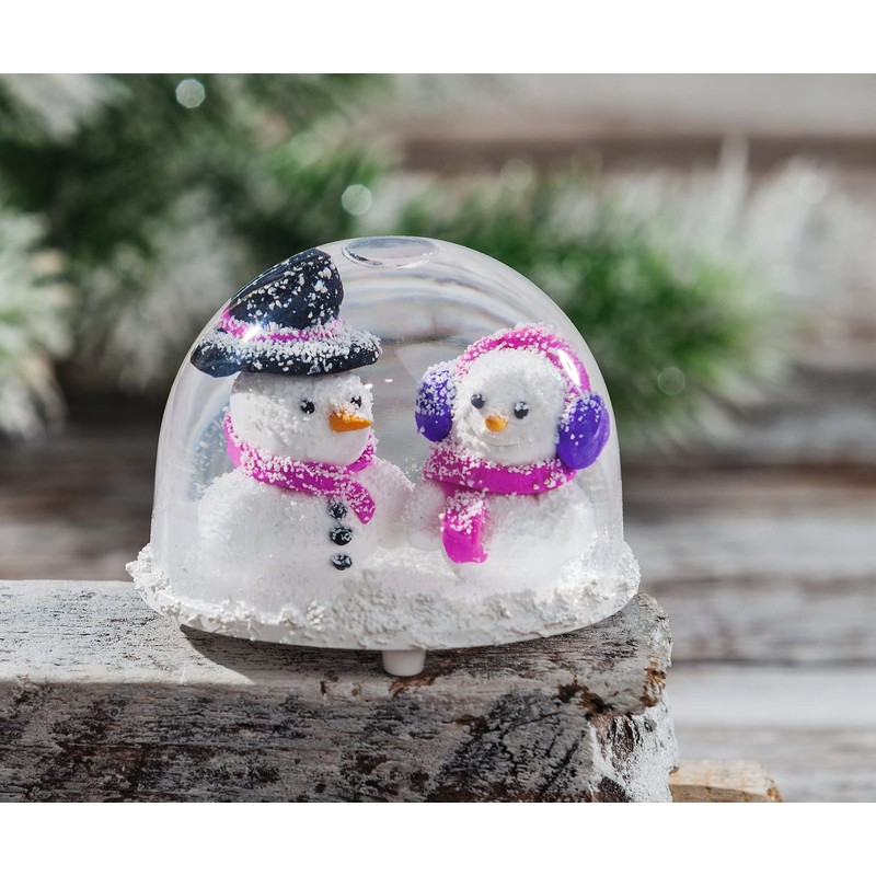 PREDIGER Oval Snow Globe - Craft & Filling - Classic