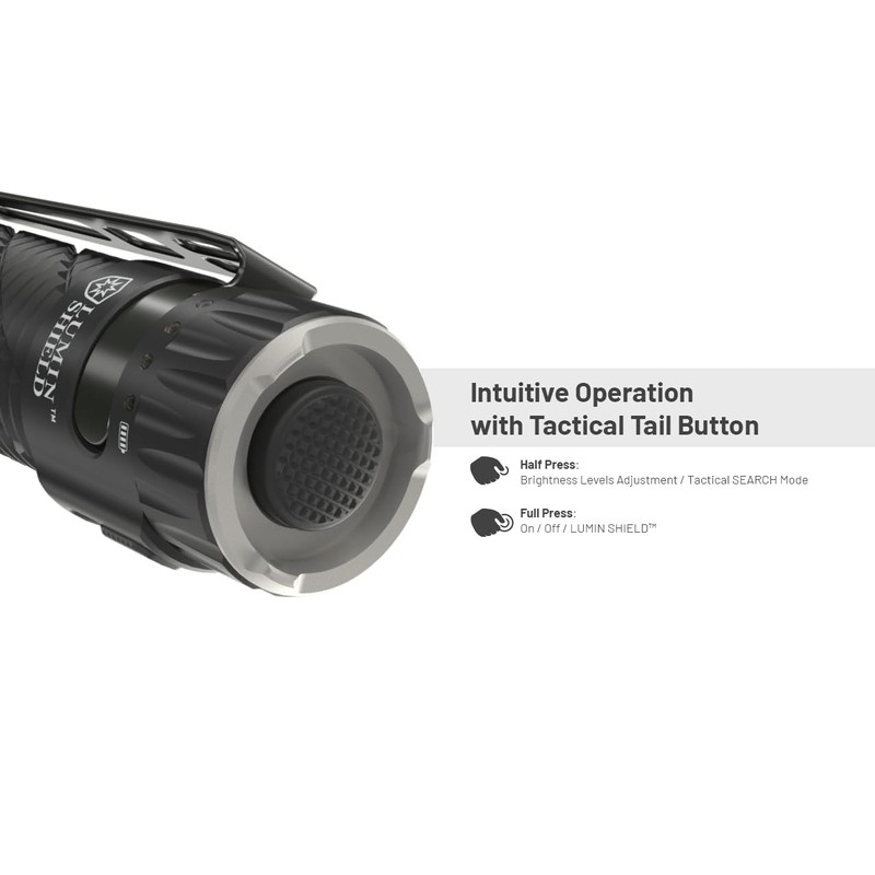 Nitecore EDC35 5000 Lumen LED USB-C Rechargeable Flood/spot Beam Tactical