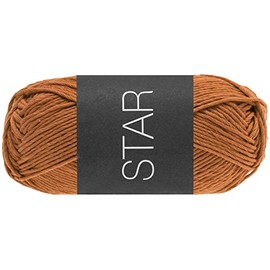 LANA GROSSA Star | Topflappen-Baumwolle | Handstrickgarn aus 100% Baumwolle | 50g Wolle zum Stricken & Häkeln | 90m Garn