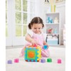 Kidoozie Grow-with-Me Shape Sorter, 2-in-1 Playmat and Cube with 20