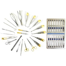 MuskalMed German Premium Set of 23 Each Oral Dental Surgi EXTRACTING Elevators Forceps Instrument KIT Set