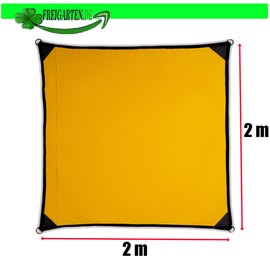 freigarten.de Awning, Waterproof Sun Protection Garden with Attachments, Linen, 100% Protection from UV Rays