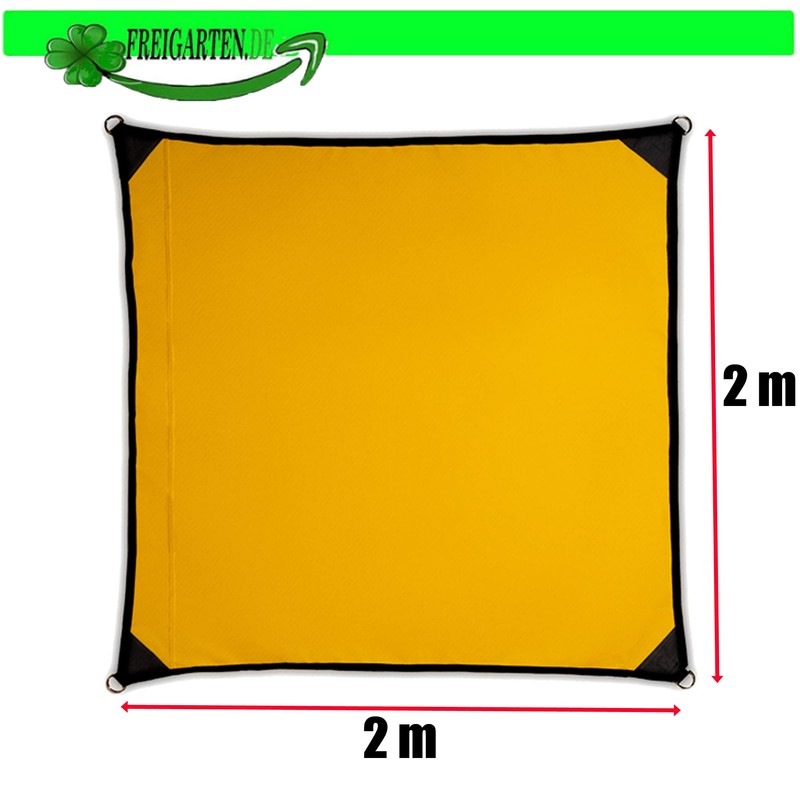 freigarten.de Awning, Waterproof Sun Protection Garden with Attachments, Linen, 100%