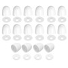 uxcell 6 Pack Universal Toilet Bolt Covers, 37mm/1.46" Push-On Toilet