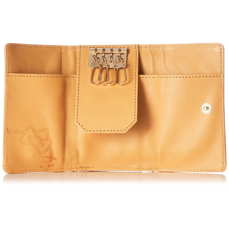 Sanrio No. 87063 Women's Trifold Wallet, yellow