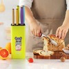 Knife Set, Vituer 7PCS Stainless Steel Kitchen Knife Block Set,